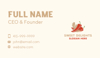 Ginger Chili Pepper Business Card