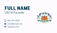 Clay Pot Business Card example 1