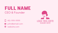 Glamour Business Card example 1