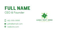 Cloverleaf Lettermark Business Card Design