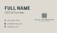 Artisanal Business Card example 3