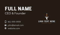 Broken Business Card example 3