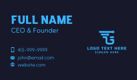 Tech Store Business Card example 2