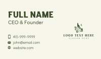 Flower Bitterroot Idaho Business Card Design