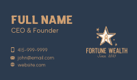 Star Candle Light Business Card Image Preview