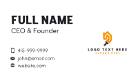 Paint Brush House Repair Business Card