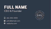 Agency Professional Company Business Card
