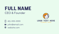 Smiling Man Avatar Business Card Design