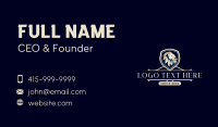 Luxury Lion Crest Business Card