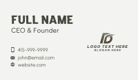 Transportation Cargo Courier Business Card