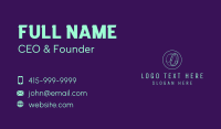 Electronics Store Business Card example 1