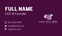 Flower Blossom Botanical Business Card