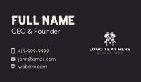 Axe Construction Tools Business Card