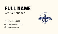 Anchor Business Card example 3