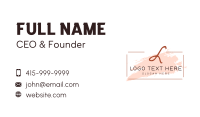 Microblading Business Card example 4