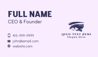 Heart Eye Eyelashes  Business Card Design