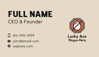 Egg Stop Sign Business Card Image Preview