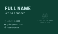 Hands Flower Spa Business Card