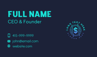 Fund Business Card example 2