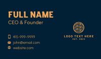 International Construction Business  Business Card