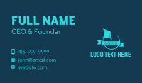 Manta Ray Business Card example 2