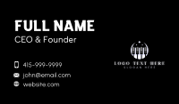 Moon Piano Keyboard Business Card