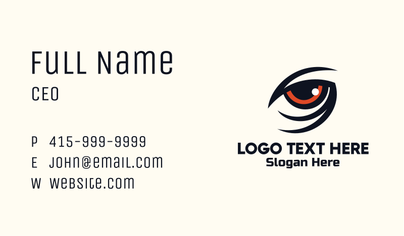 Focus Business Card example 2