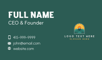 Sun Mountain Nature Business Card