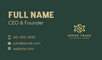 Stars Talent Show Agency Business Card
