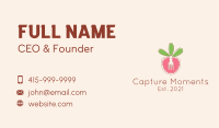 Vegetable Fork Restaurant  Business Card