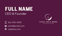 Writer Business Card example 3