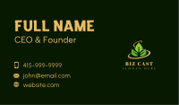 Garden Leaves Planting Business Card