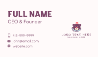 Stuffed Business Card example 1