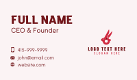Red Bunny Mobile Application Business Card
