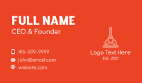 Plumbing Tool Business Card example 1