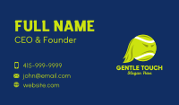 Angry Tennis Ball  Business Card