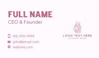 Childcare Adoption Postnatal Business Card