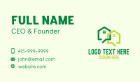 House Chat Application Business Card Design