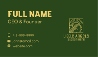 Nature Woman Spa  Business Card Design