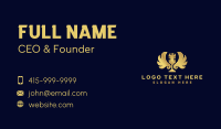 Microphone Wing Podcast Business Card