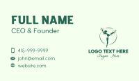 Natural Ballet Dancer Business Card