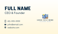 Colorado Blue Columbine Flower Business Card