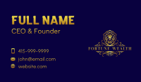 Luxury Lion Wealth Business Card Image Preview