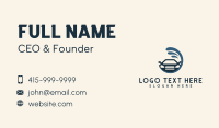 Racing Car Business Card example 3