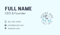 Surfer Shark Apparel Business Card