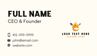 Grill Business Card example 1