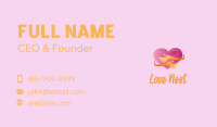 Heart Hug Love Business Card Image Preview