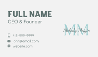 Fragrance Business Card example 1