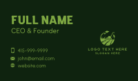 Organic Lawn Mower Business Card