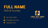 Voltage Thunderbolt Electricity Business Card Design